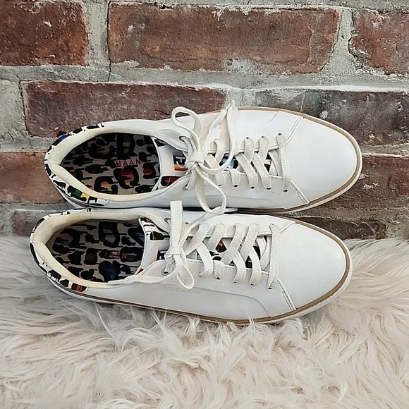 Cole Haan Women's GrandPro Topspin Sneakers White/Graffiti, Size 9B - Picture 10 of 17